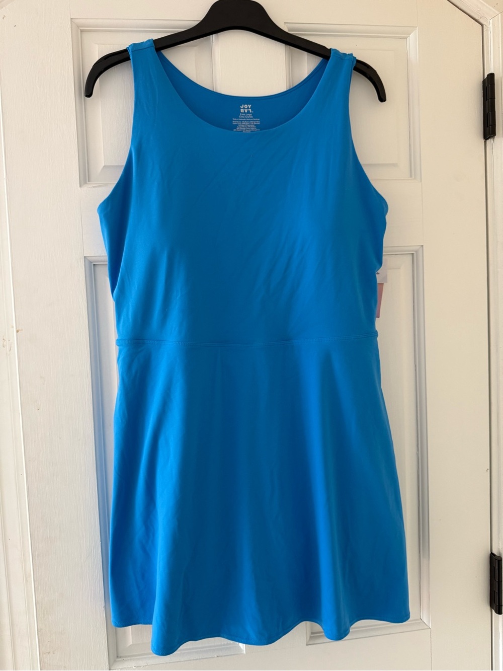 JoyLab Women’s XL Blue Active Dress with Built-In Shorts & Removable Pads NWT - Picture 2 of 8